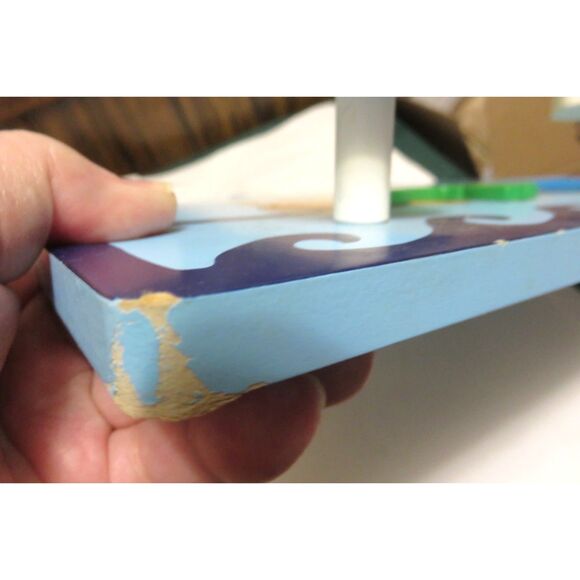 Children coat rack hook noah's ark animal Vintage - Picture 2 of 4